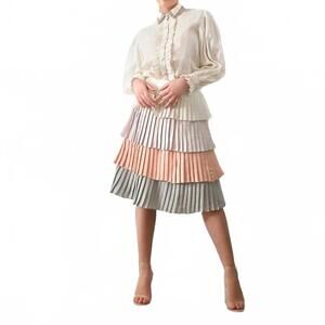 NEW ESTEEM COUTURE adeline two-piece skirt set in multicolor